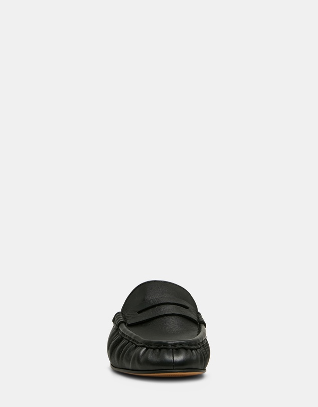 Steve Madden - Rafe Black Leather Loafers