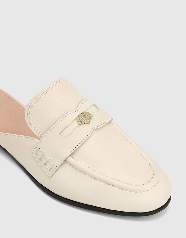 Wittner - Aaron Leather Backless Loafers