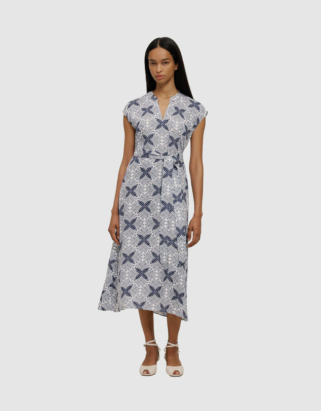 Trenery - Mosaic Relaxed Popover Dress