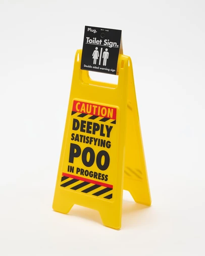 Plug NZ - Toilet Warning Sign