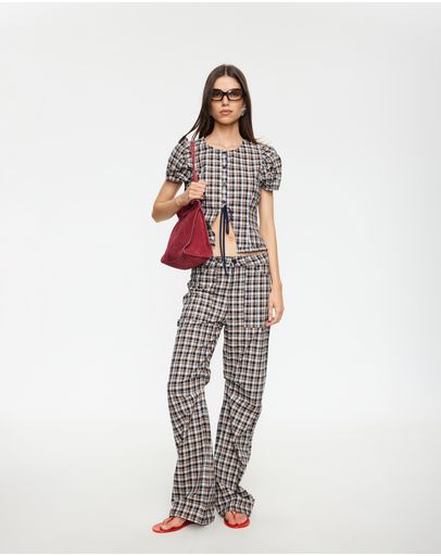 Beige Tartan