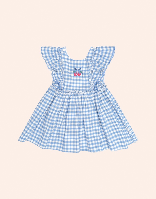Huxbaby - Gingham Bow Dress - Babies-Teens