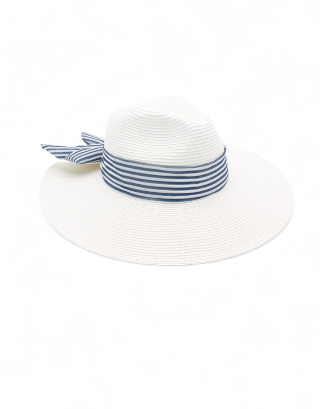 Morgan & Taylor - Archer Short-Back Fedora in White