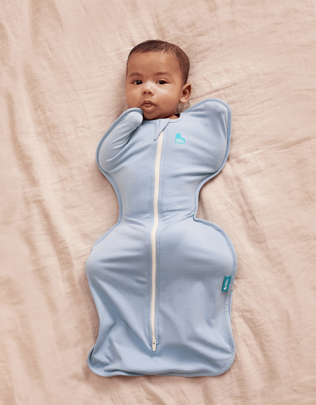 Love to Dream - Swaddle Up™ Original 0.2 TOG Stretch Cotton Soft Blue