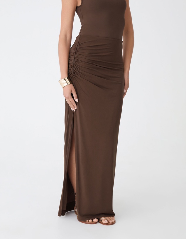 Forcast - Kirsty Bamboo Ruched Skirt