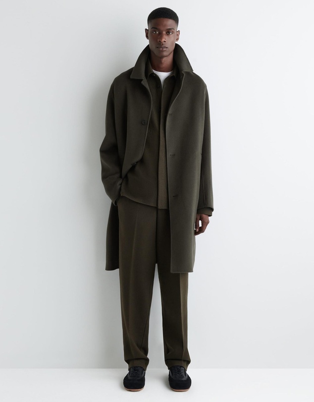 COS - Relaxed Boiled-Wool Overshirt