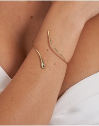 Izoa - Serpent Green Eye Cuff