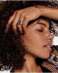 THOMAS SABO - Ring Compass Black