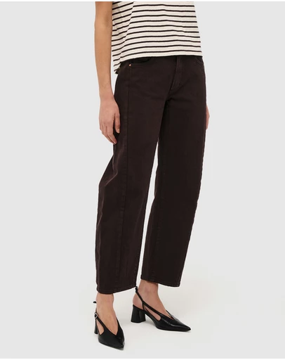Neuw - Amber Barrel Sable Jeans