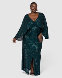 Pink Dusk by Curve Project - Red Carpet Ready Maxi Dress