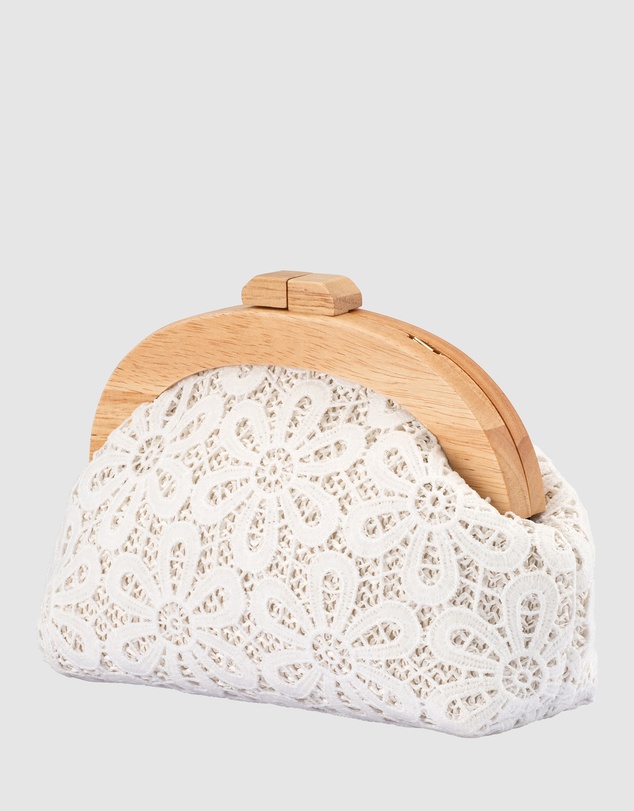 Olga Berg - Bonnie Lace Clutch