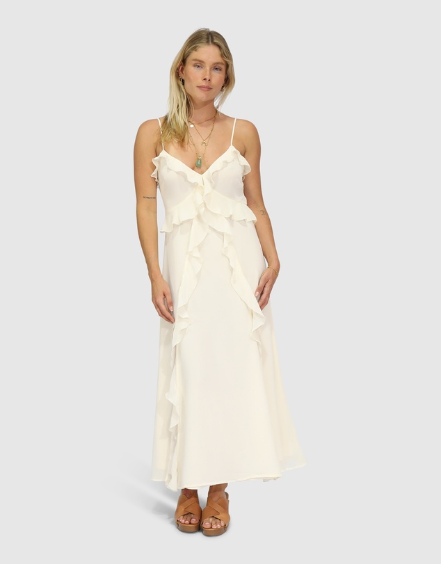 Belle & Bloom - Take Me Away Maxi Ruffle Sundress