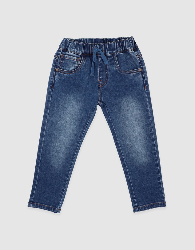 Fox & Finch - Boys Fox Pull On Denim Jeans 3-7 Yrs