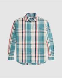 Polo Ralph Lauren - Relaxed Fit Plaid Cotton Twill Shirt