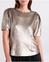 David Lawrence - Inez Sequin Top