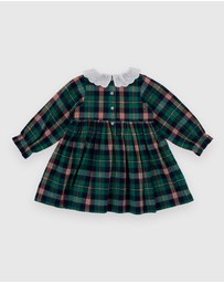 Goldie + Ace - Daphne Long Sleeve Smocked Dress - Babies-Kids