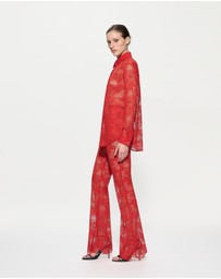 Muma World - Aka Sukara Laced Tailored Pant