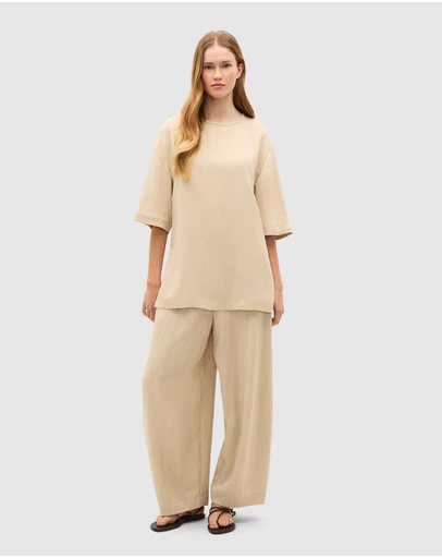 Seed Heritage - Textured Twill Balloon Pant
