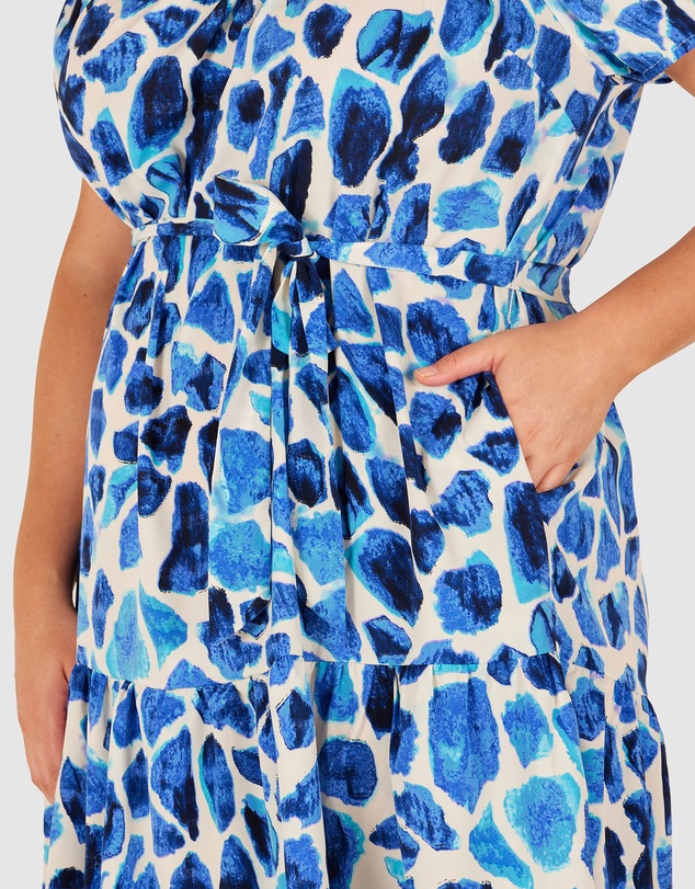 Love Your Wardrobe - Mae Square Neck Dress
