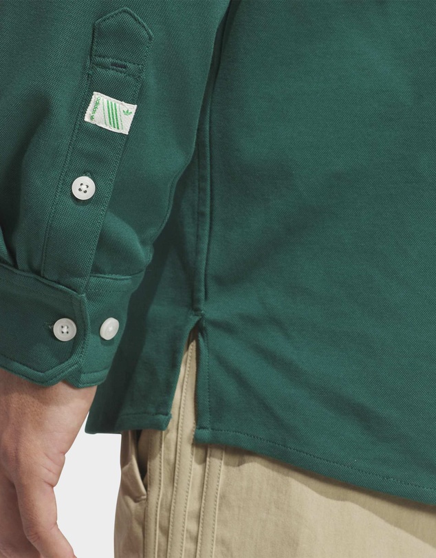 adidas Originals - Originals Twistknit Button Up Polo Shirt Mens