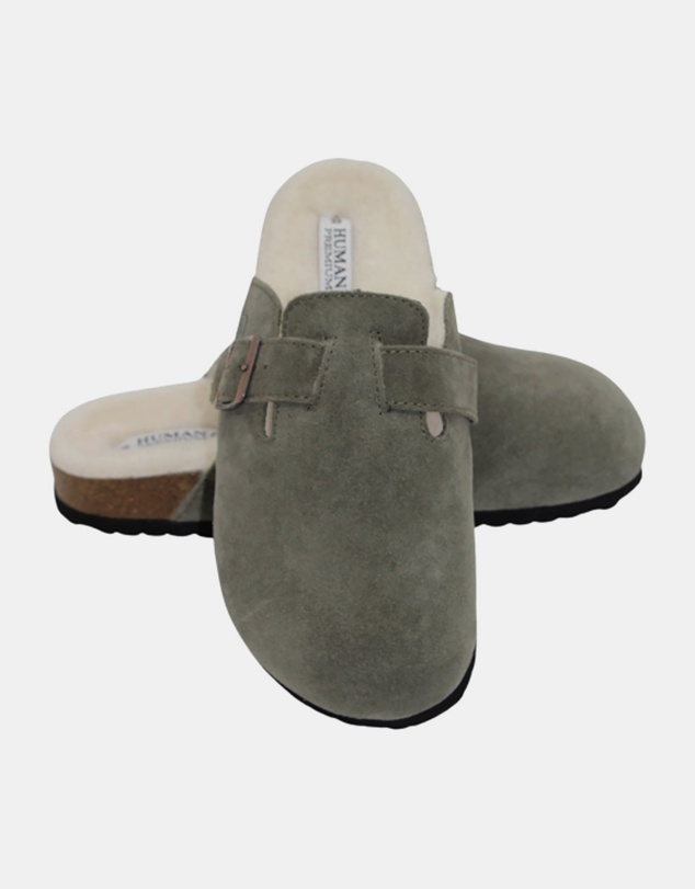 Human - Lego Women's Mule Sandals - Vintage Green