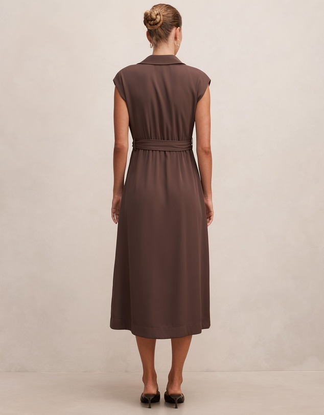 Forever New - Elsa Sleeveless Trench Midi Dress