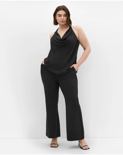 City Chic - Chloe Cowl Neck Top
