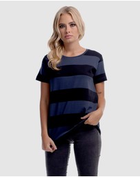 DVNT - Stripe Tee