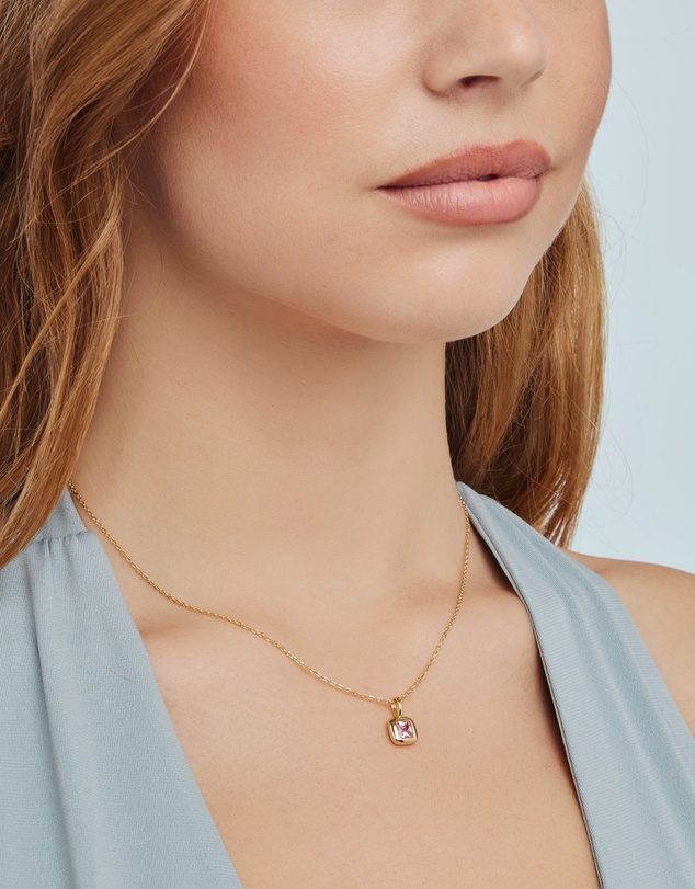 Zoe Olivia - 14K Gold Vermeil October Birthstone Charm