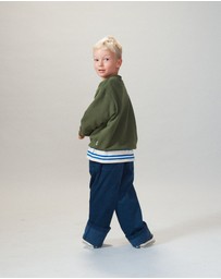 Sonnie - Corduroy Trouser -Navy
