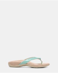 Vionic - Bella Toe Post Sandal - Menta Tile
