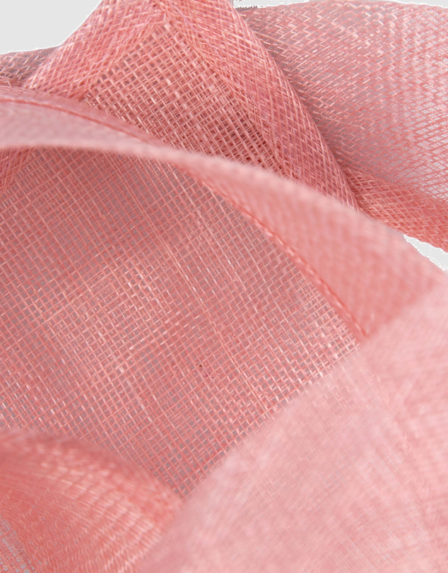 Max Alexander - Tall Pink Sinamay Fascinator Headband