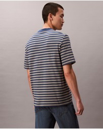 Calvin Klein Jeans - Monogram Logo Stripe Relaxed T-Shirt