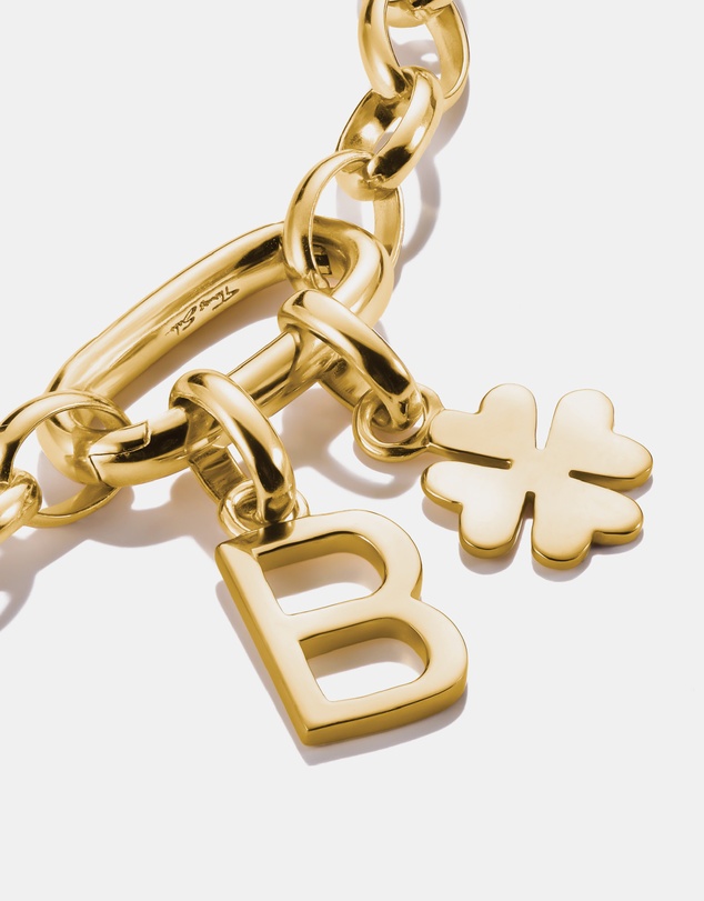 THOMAS SABO - THOMAS SABO Connect Charm letter B Gold