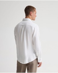 Oxford - Cooper Ls Organic Linen Shirt
