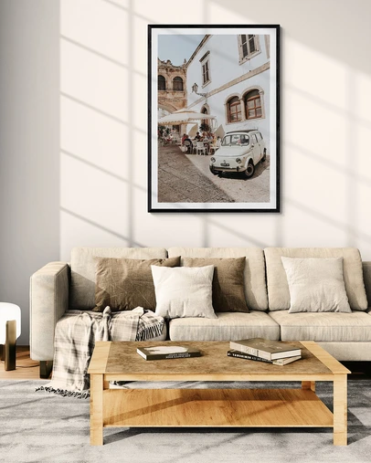 Amichi Co - Piazza di Ostuni Puglia Fine Art Photography Print