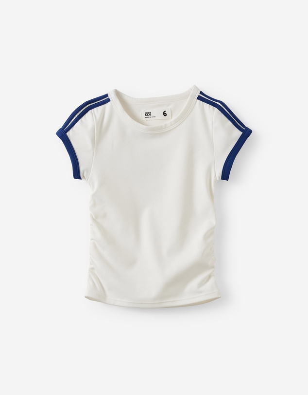 Cotton On Kids - Soft Stretch Active Gathered Short Sleeve Baby Tee
