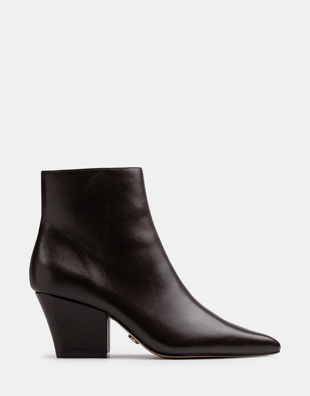 Wittner - Kloe Dark Brown Leather Ankle Boot