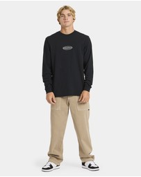 Quiksilver - Mens Shattered Long Sleeve T-Shirt
