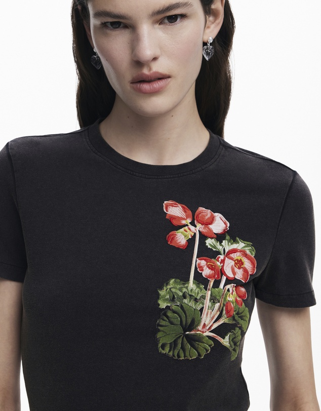 Desigual - Floral T-shirt M. Christian Lacroix