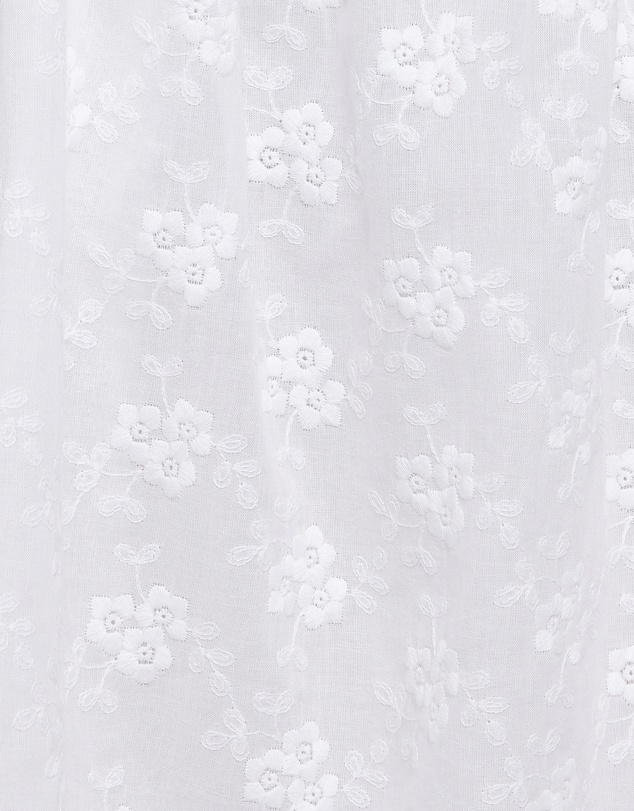 Petal & Pup - Lynne Mini Dress - White Broderie