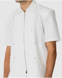 Justin Cassin - Quentin Short Sleeve Zip Shirt