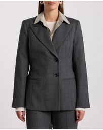 David Lawrence - Domini Pinstripe Blazer