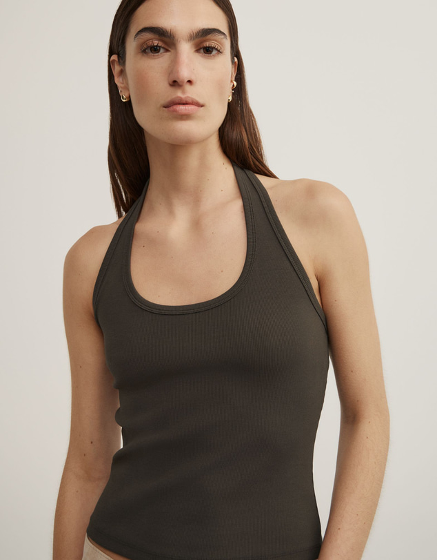 Witchery - Scoop Halter Tank