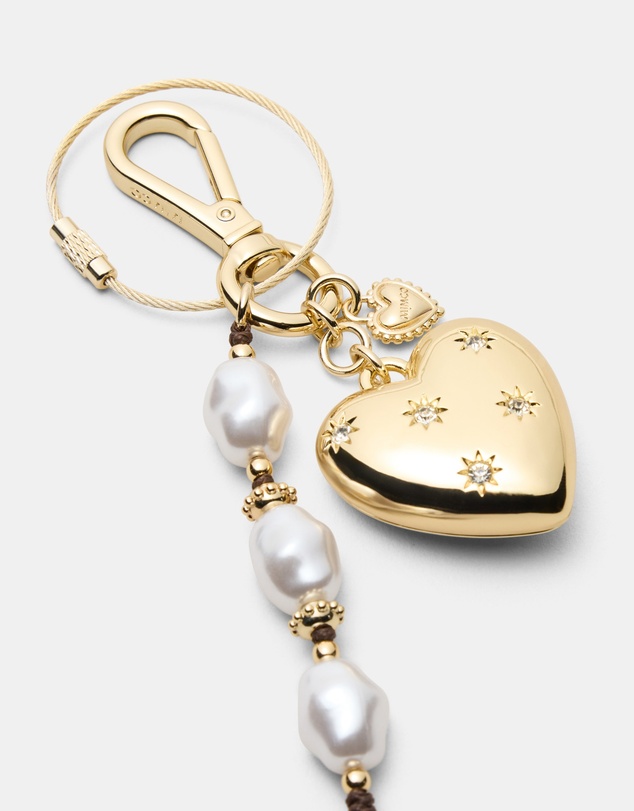 MIMCO - Puffy Heart Bag Charm