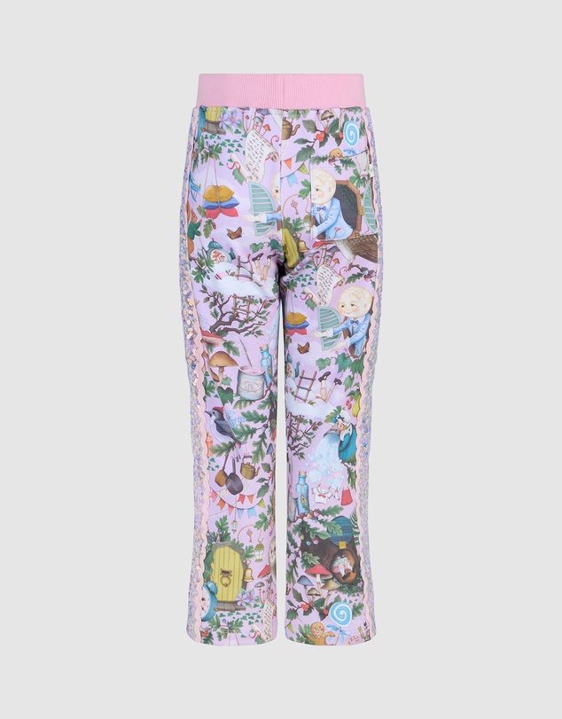 Fleur Harris - 'Faraway Friends' Magic Faraway Tree Track Pant in Lilac