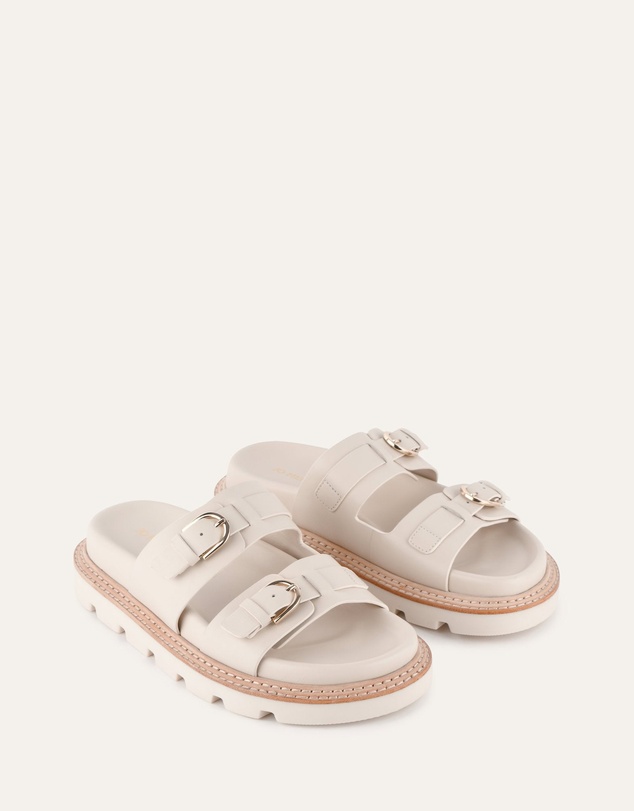 Jo Mercer - Vichy Flat Sandals