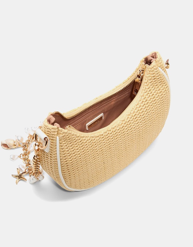 ALDO - Beachglow Pearl Shell Charm Shoulder Bag
