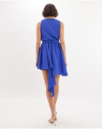 Amelius - Aimee Asymmetric Wrap Dress