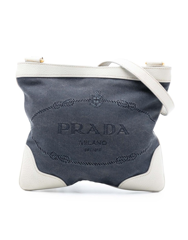 Pre-Loved by Azura Reborn - Pre-Loved Canvas Canapa Logo Crossbody